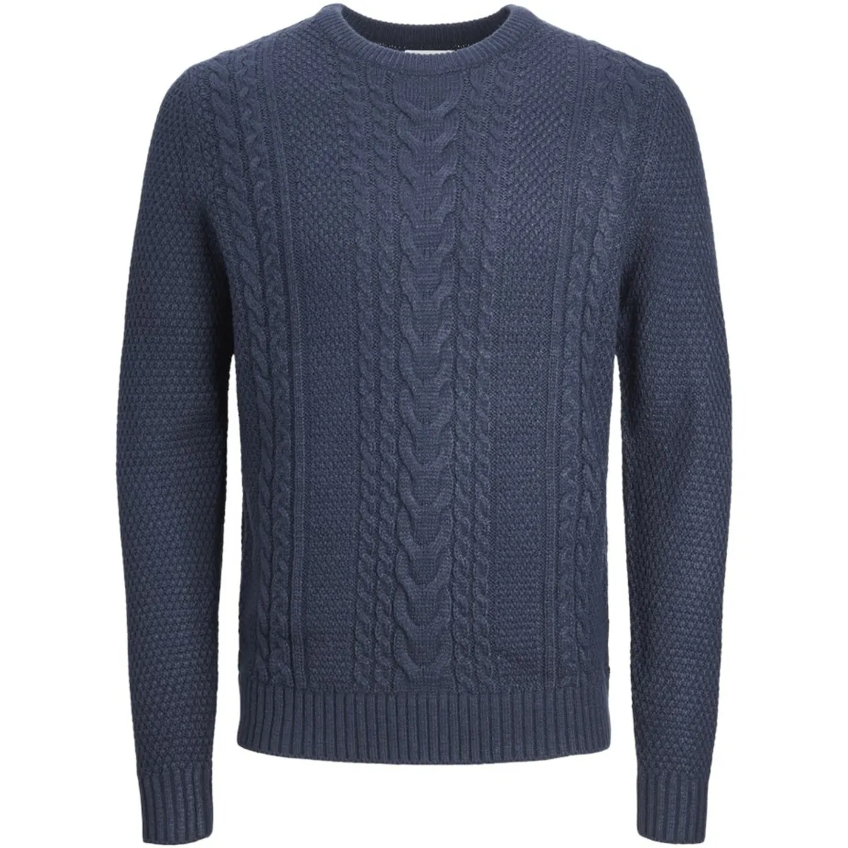 12250645 JWHCADEN KNIT CREW NECK SKY CAPTAIN
