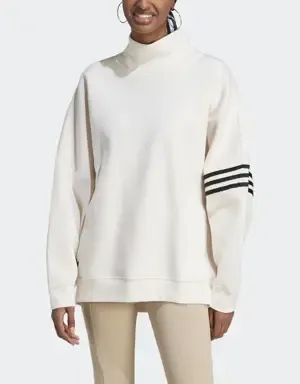 Adidas Sudadera Adicolor Neuclassics Oversized High Neck