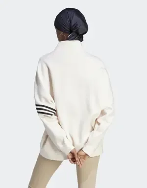 Adidas Sudadera Adicolor Neuclassics Oversized High Neck