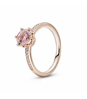 Anillo Pandora Corona Rosa Brillante - 188289C01