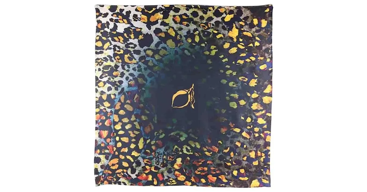 Autre Marque Cuadrado de seda Multicolor 