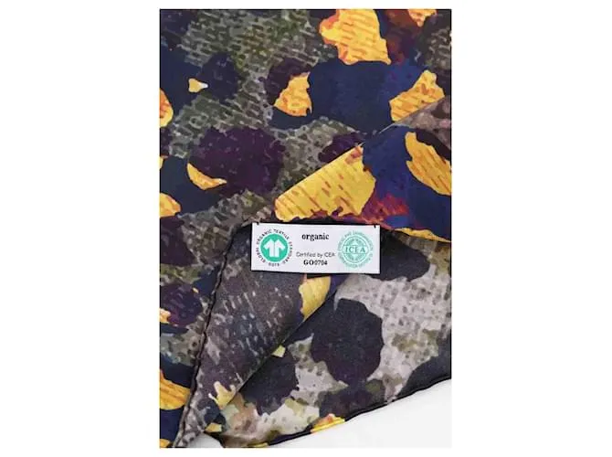 Autre Marque Cuadrado de seda Multicolor 