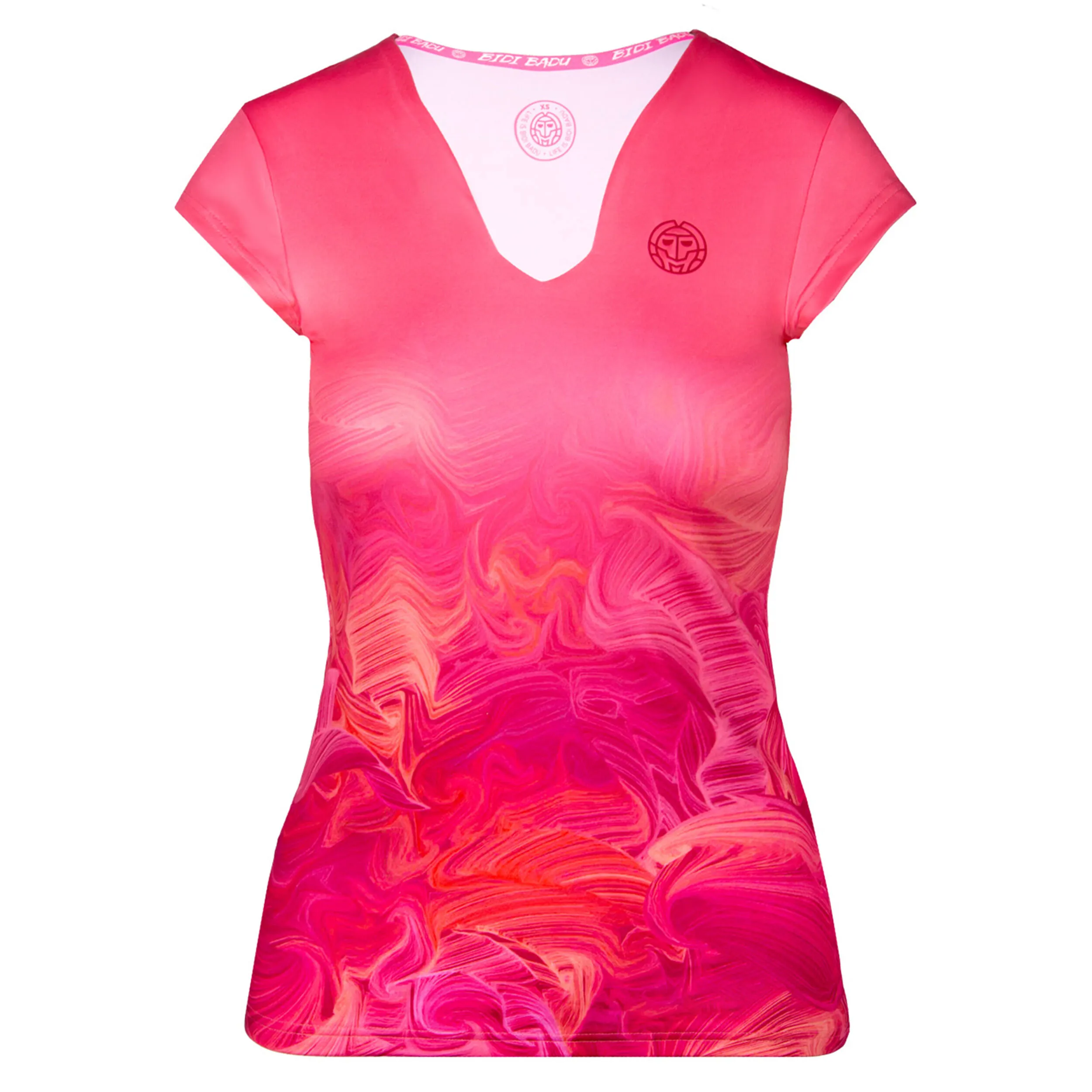 BELLA 2.0 TECH VNECK CAMISETA DE MANGA CORTA MUJERES