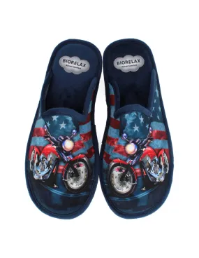 Biorelax - Zapatillas Casa Moto Marino