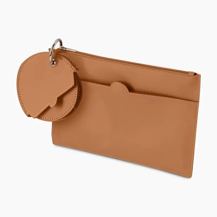Bipochette en tejido de goma galleta O tricky