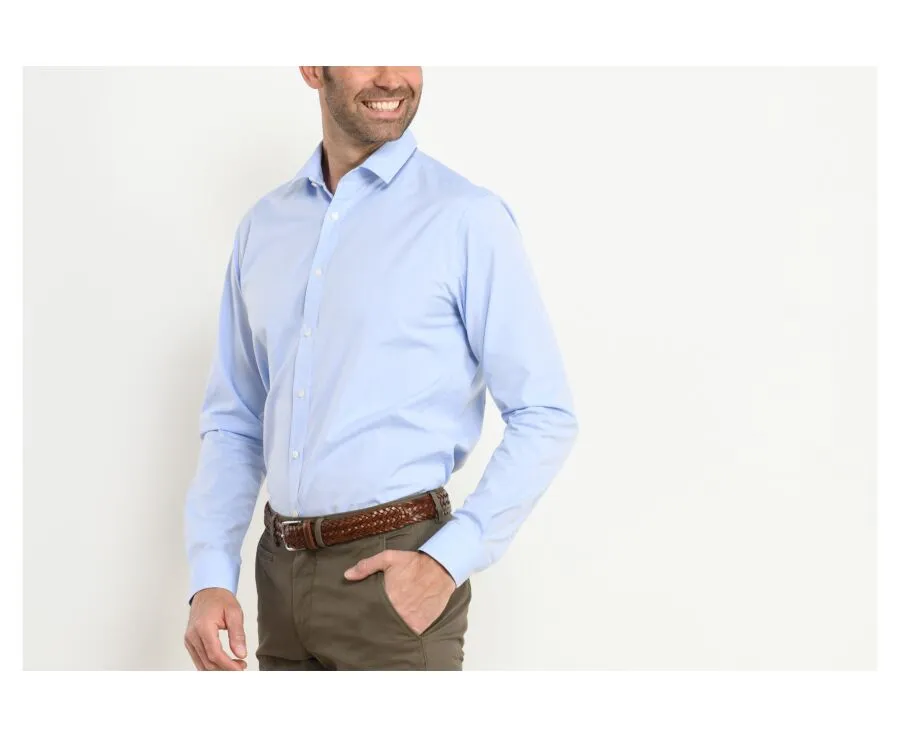 BLUE SKY POPLIN SHIRT  LOUIS.
