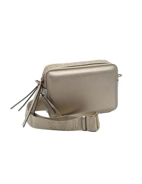 Bolso Hispanitas BV243246 dorado para mujer