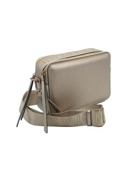Bolso Hispanitas BV243246 dorado para mujer