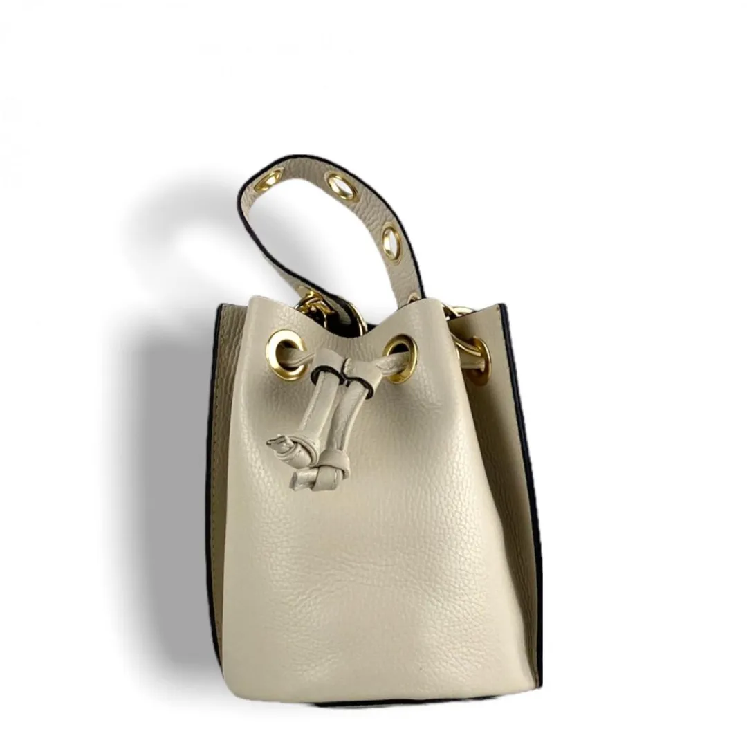 Bombo mini estilo beige