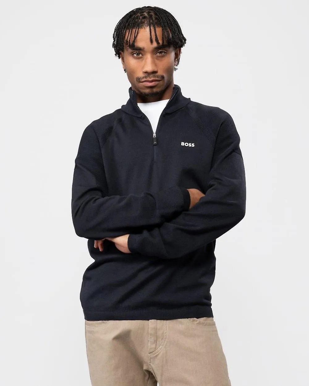 BOSS GREEN JERSEY BOSS GREEN PERFORMX QUARTER ZIP PARA HOMBRE