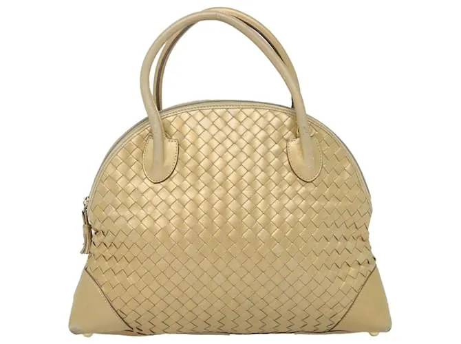 Bottega Veneta Intrecciato Dorado 