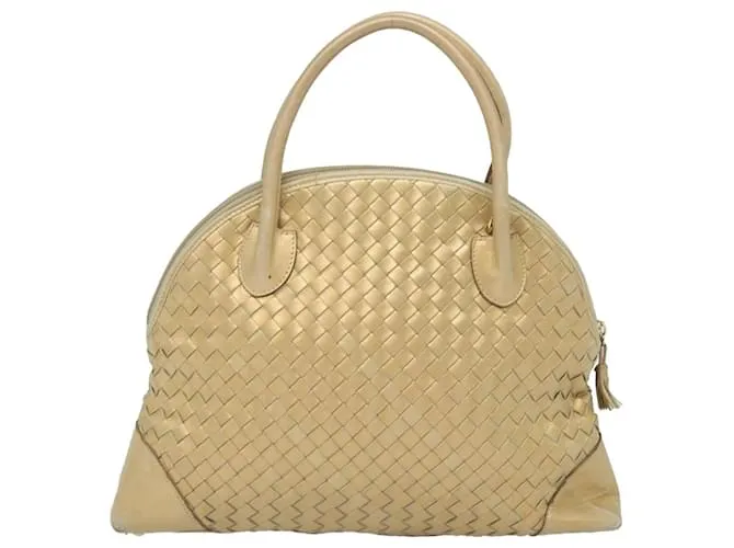 Bottega Veneta Intrecciato Dorado 