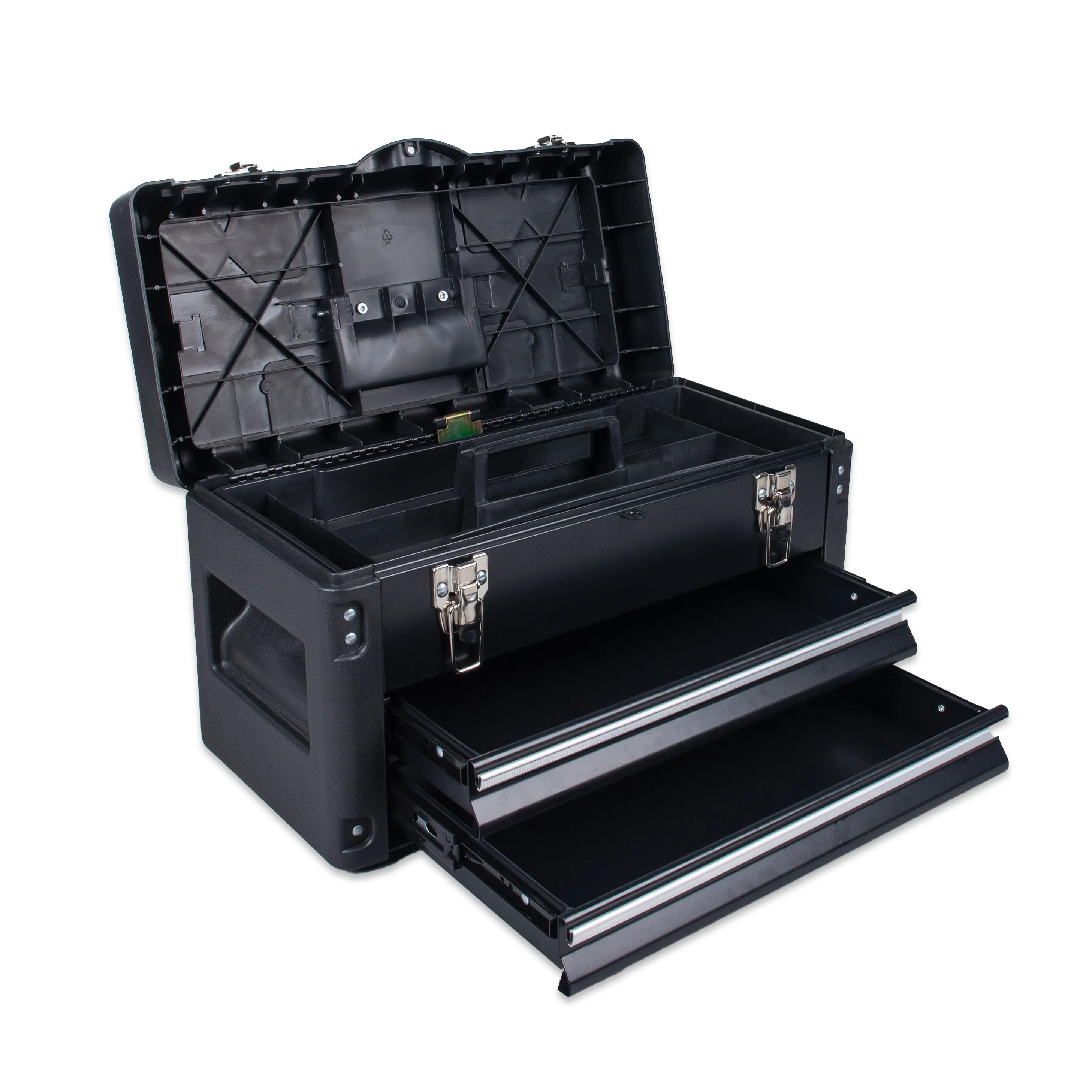 CAJA DE HERRAMIENTAS PROWORKS 49X2 NEGRA