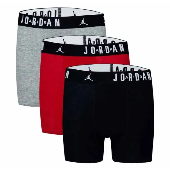 Calzoncillos Junior Jordan Flight Cotton Core 3PK BRG