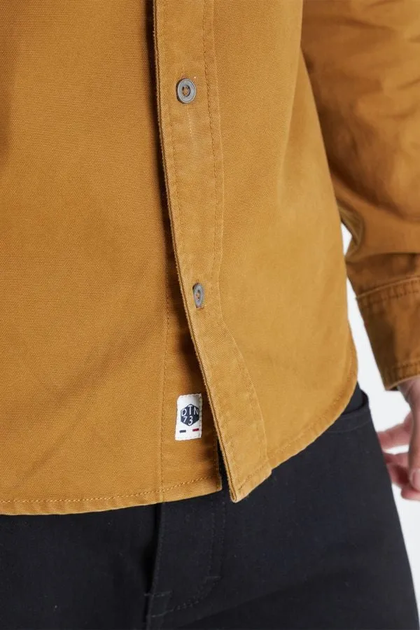 CAMISA HOMBRE DAYTONA FIRESTONE CANVAS COTTON CAMEL