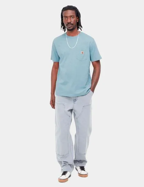 CAMISETA CARHARTT POCKET  MISTY SKY