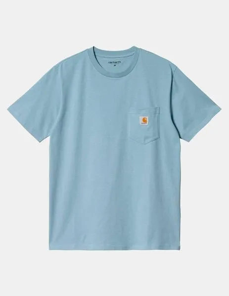 CAMISETA CARHARTT POCKET  MISTY SKY