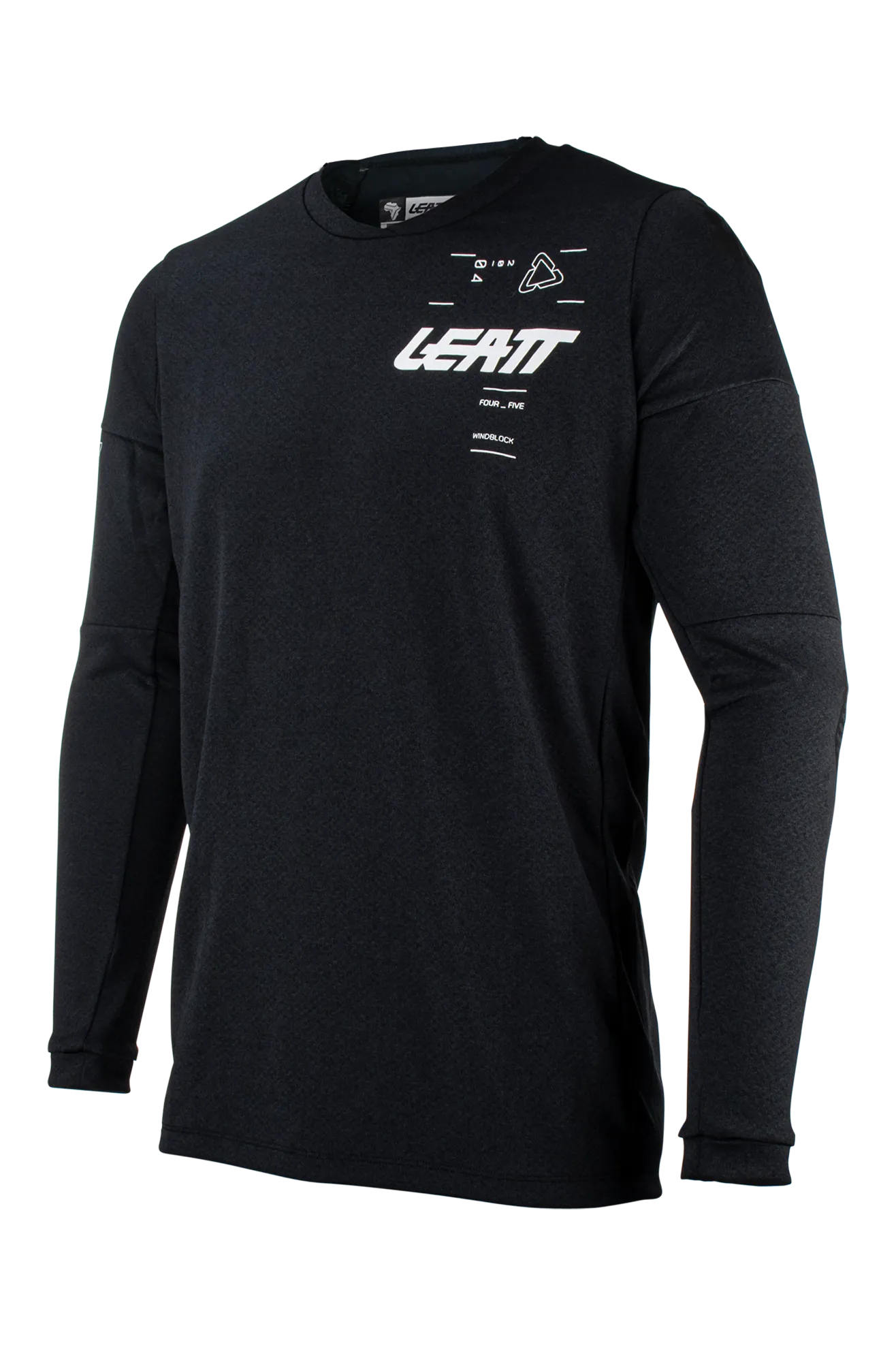 Camiseta de Cross Leatt Moto 4.5 WindBlocker Negra 