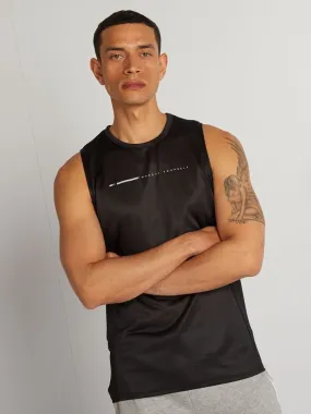 Camiseta de deporte sin mangas - AZUL
