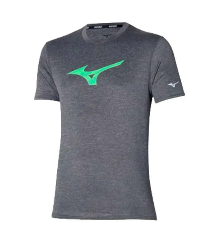 Camiseta de Fitness Mizuno Core RB Gris Hombre