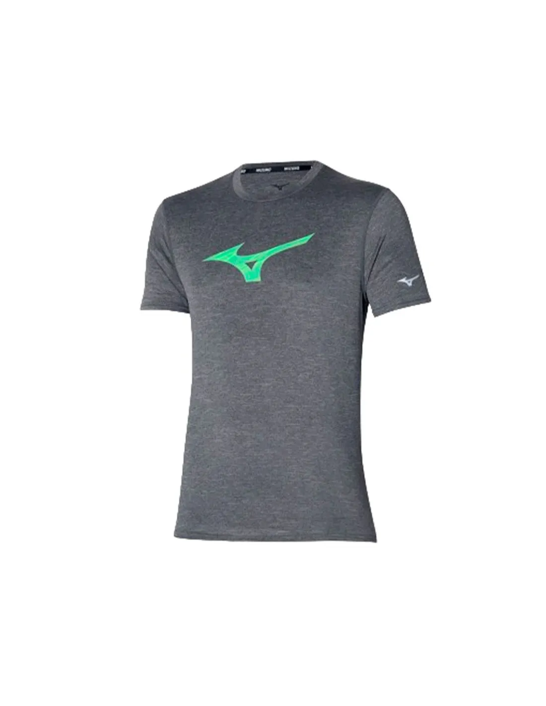 Camiseta de Fitness Mizuno Core RB Gris Hombre
