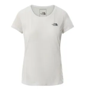 Camiseta de mujer The North Face Circadian (Tnf White Heather-Tin Grey)