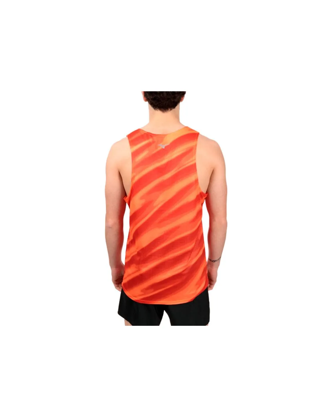 Camiseta de Running Mizuno Daf Graphic Naranja Hombre