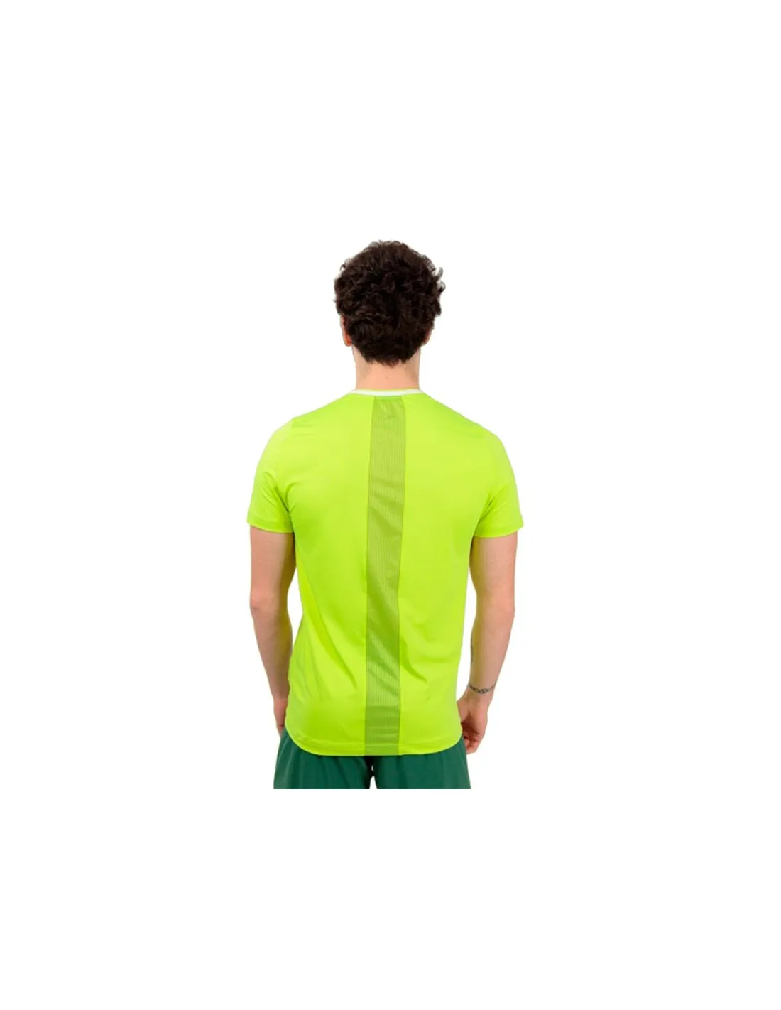 Camiseta de Tenis Mizuno Shadow Graphic Lima Hombre