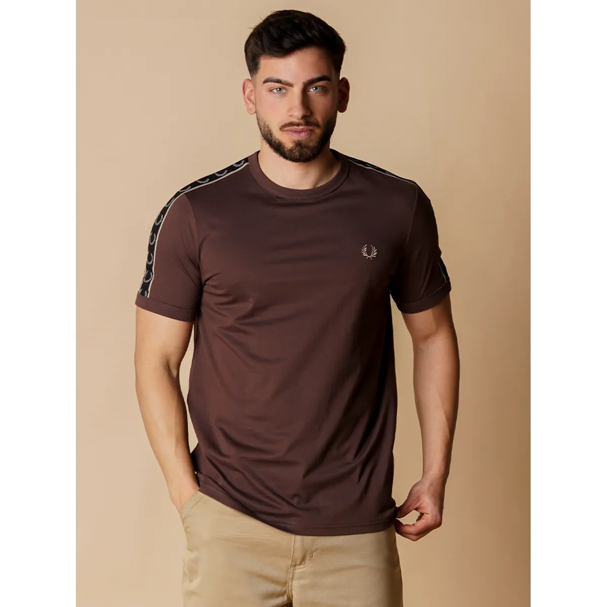 Camiseta Fred Perry Contrast Tape Ringer