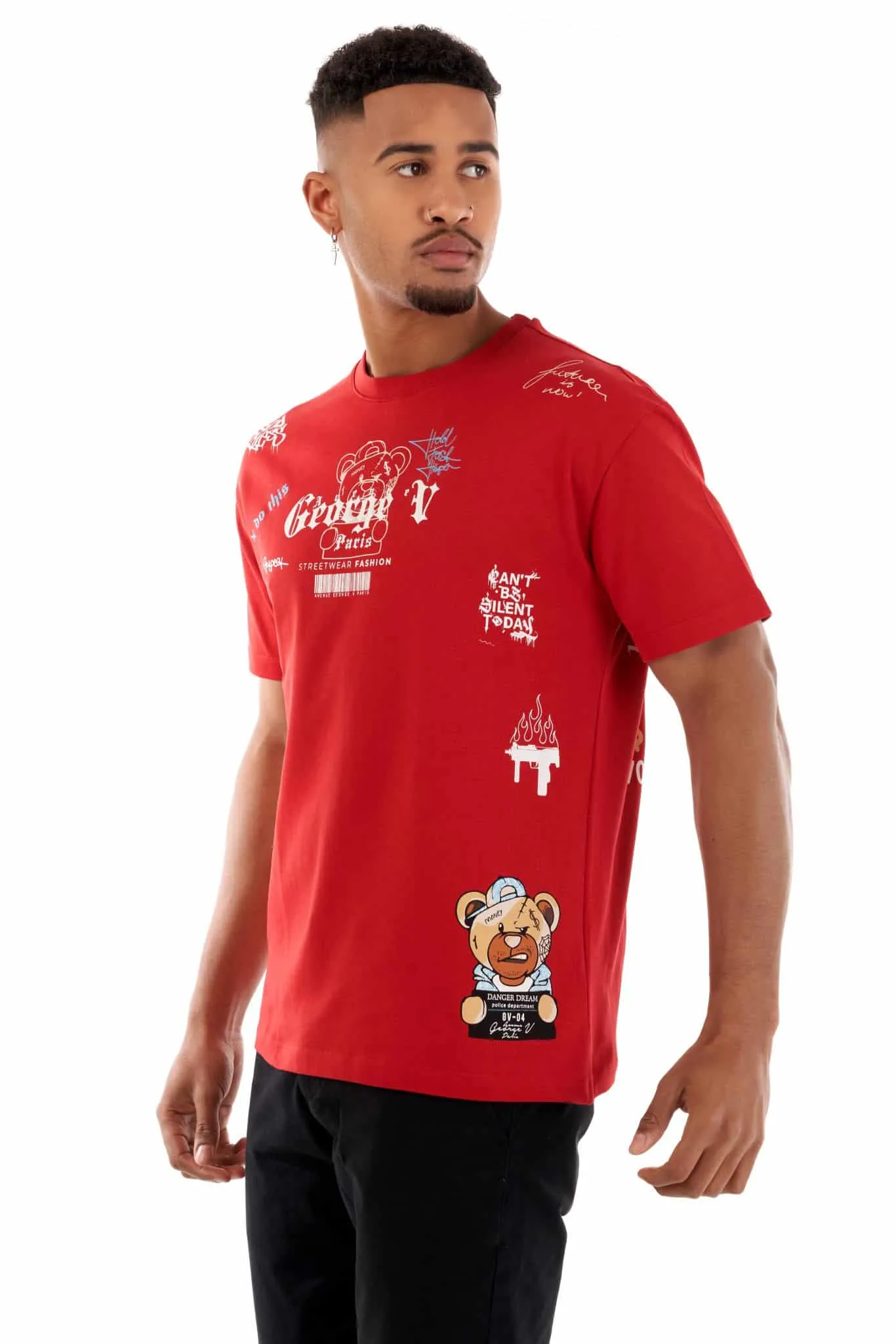CAMISETA GEORGE V  GV10056 RED