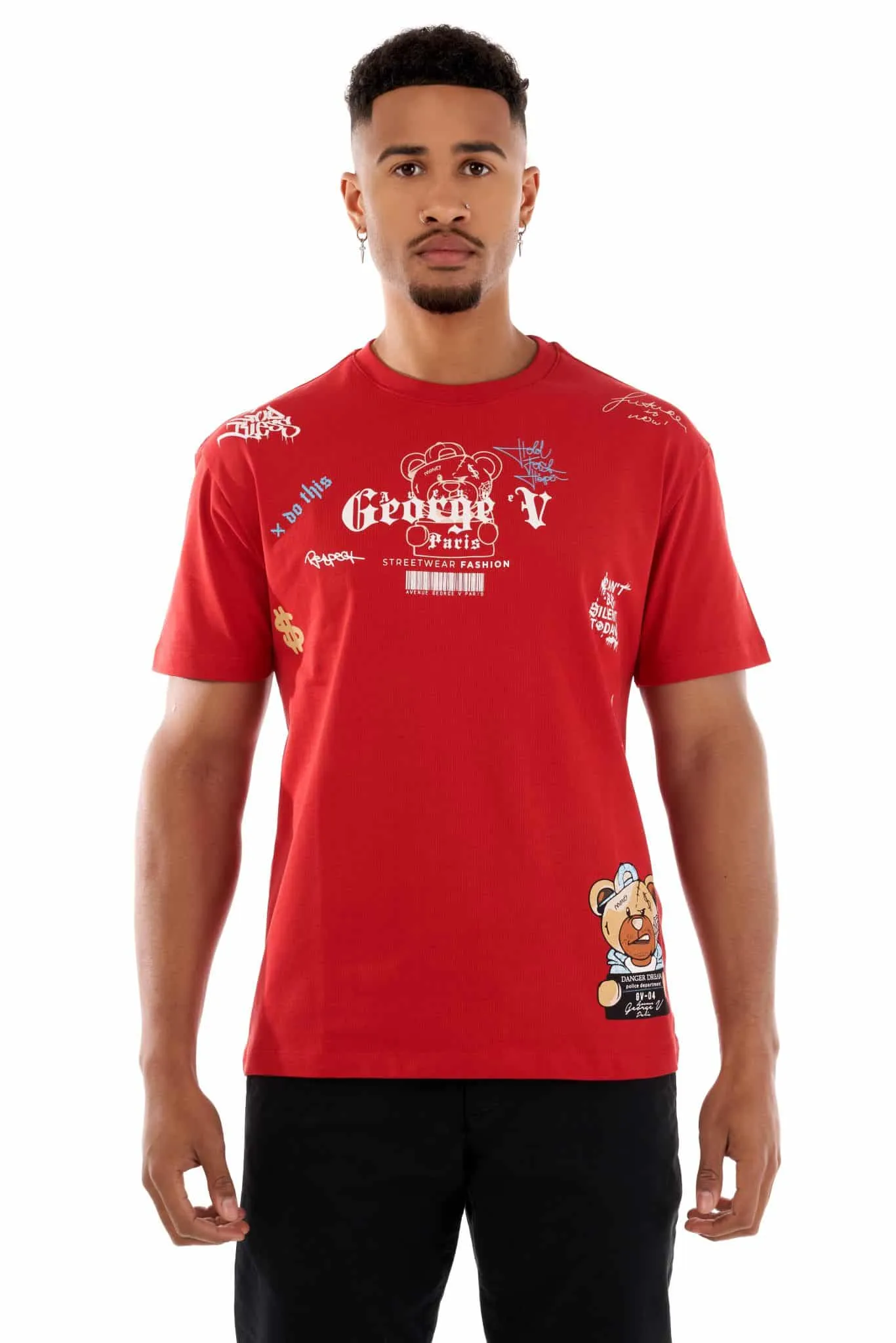 CAMISETA GEORGE V  GV10056 RED