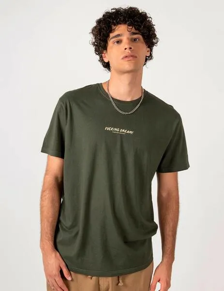 CAMISETA KAOTIKO WASHED AZTEC ELEMENTS  ARMY