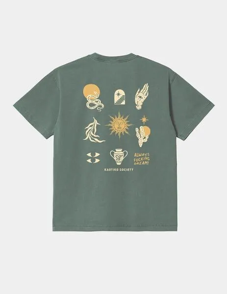 CAMISETA KAOTIKO WASHED AZTEC ELEMENTS  ARMY