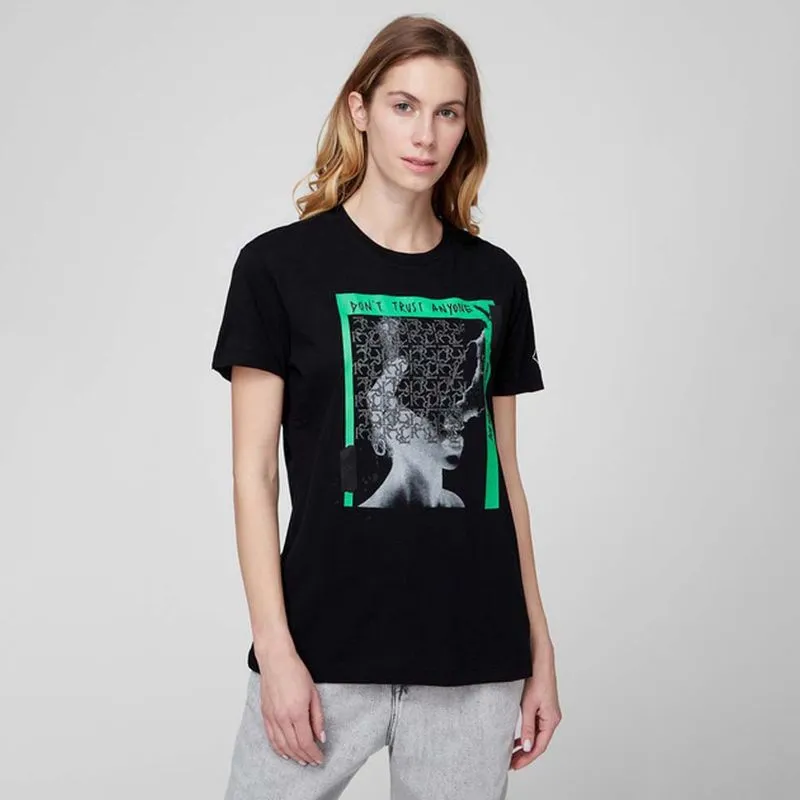 Camiseta Manga Corta Para Mujer Light Cotton Replay
