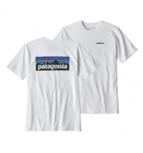 Camiseta P-6 de M Logo Responsibili-tee Patagonia (white)