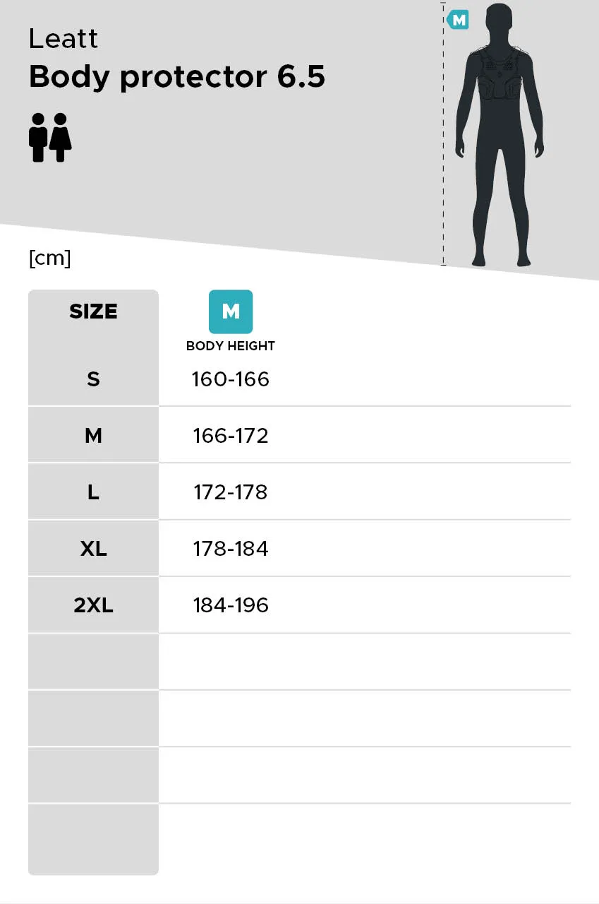 Camiseta Protección Leatt 3DF AirFit Lite Negra