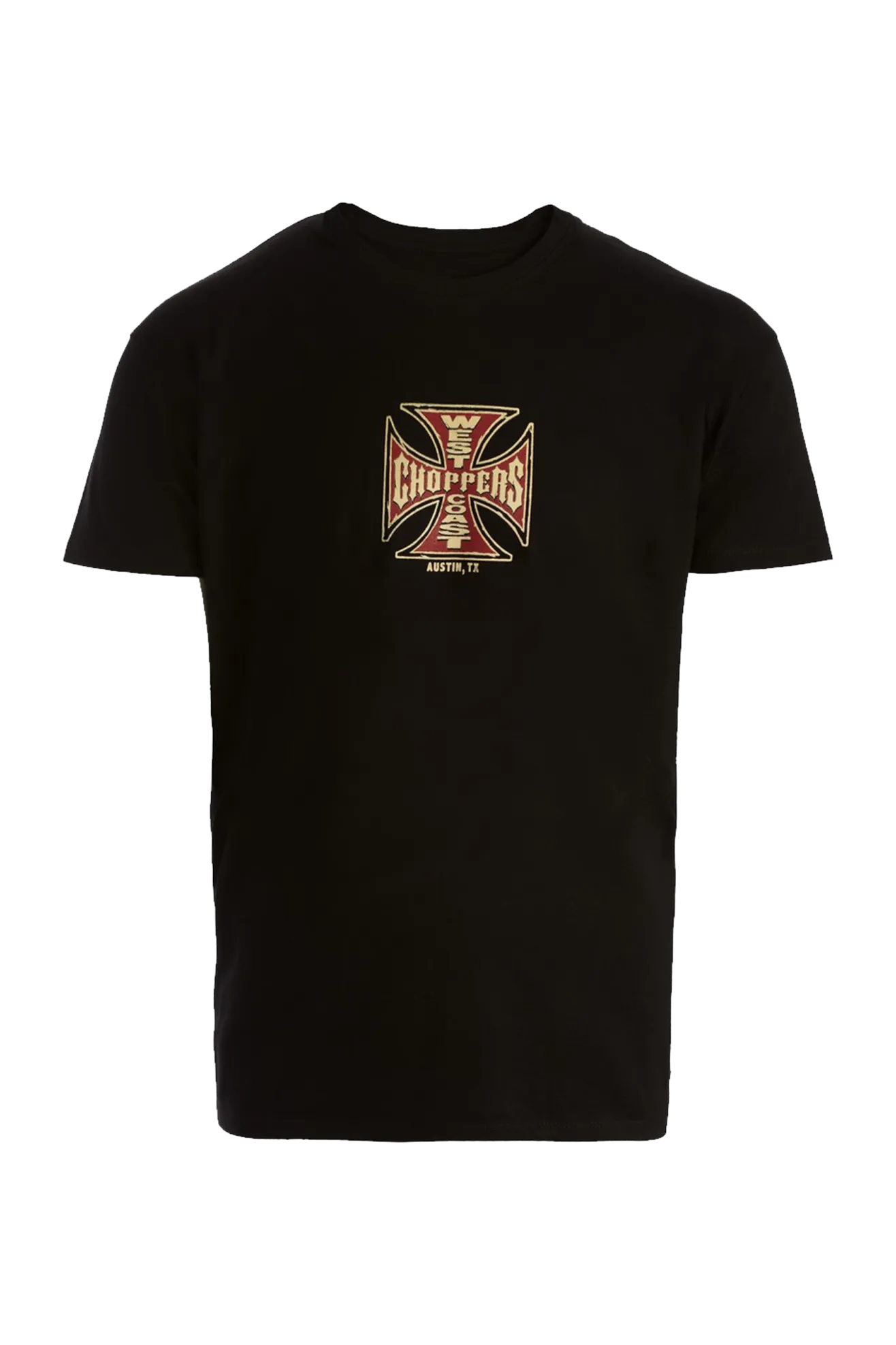Camiseta West Coast Choppers Motorcycle CO. Negra
