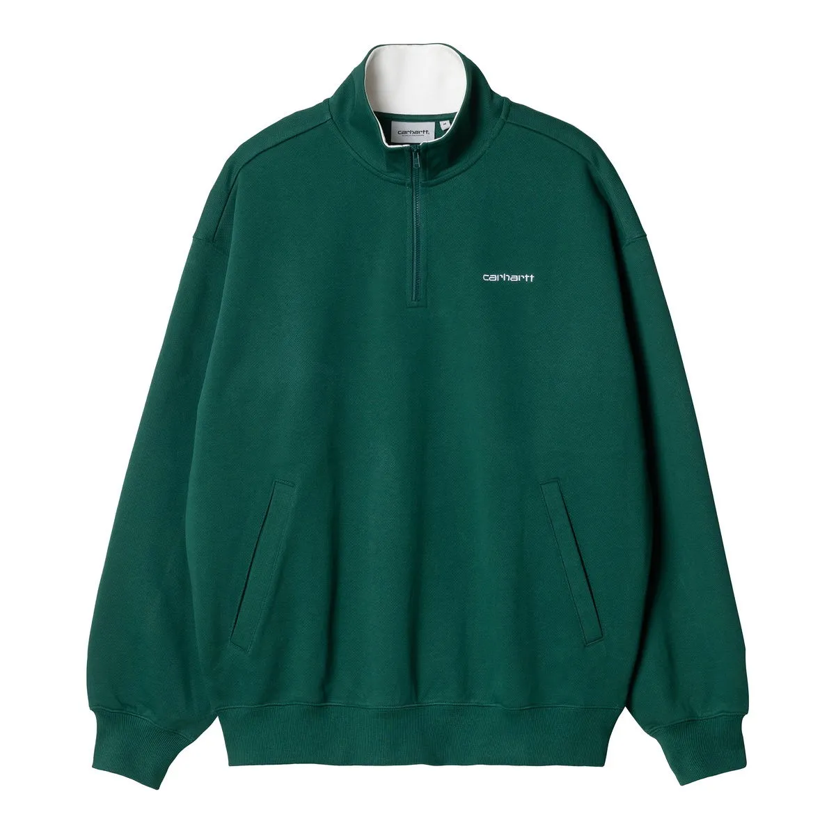 CARHARTT WIP L/S ADAM HALFZIP SWEATSHIRT CHERVIL