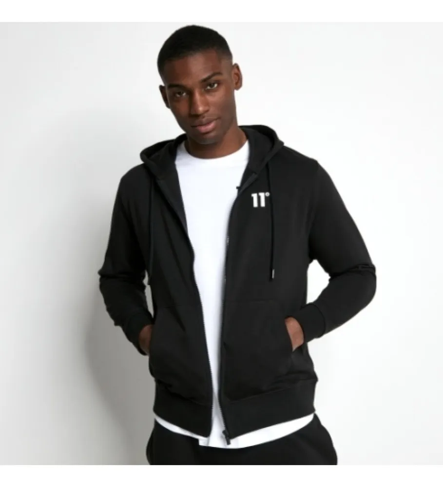 Chaqueta Core Full Zip negro
