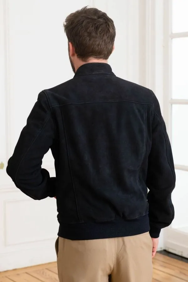 Chaqueta Hombre Schott Lcstewarts Navy