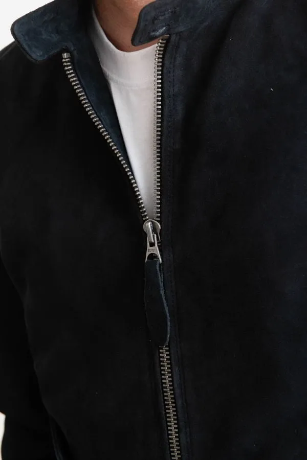 Chaqueta Hombre Schott Lcstewarts Navy