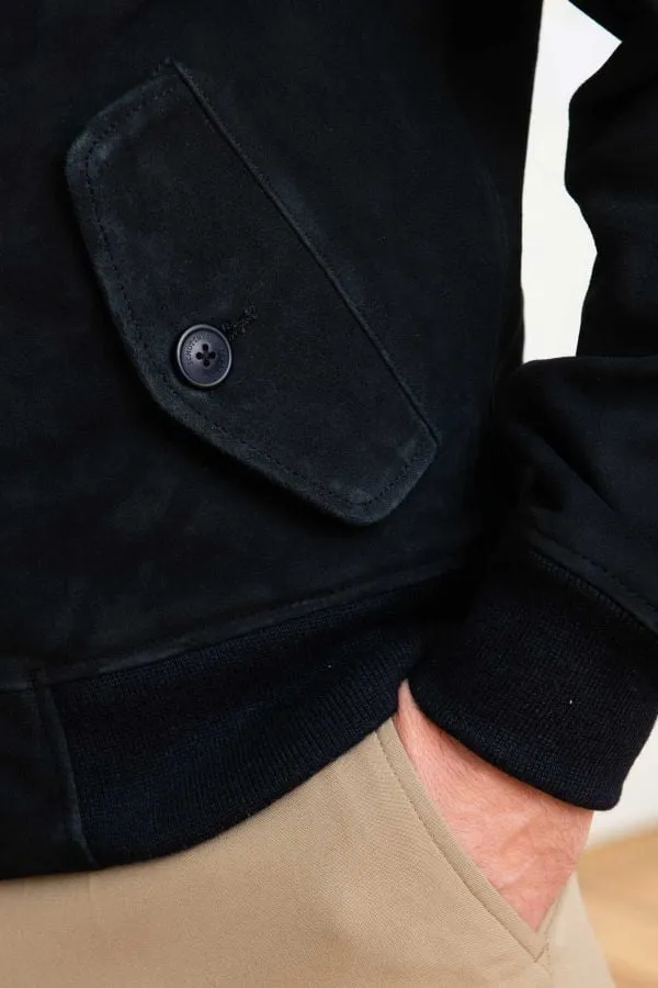 Chaqueta Hombre Schott Lcstewarts Navy