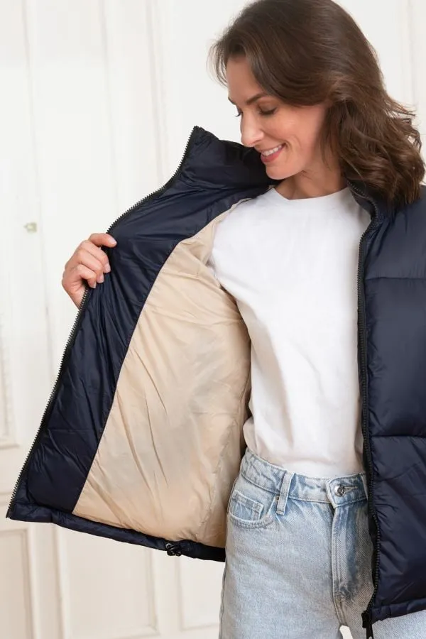 Chaqueta Mujeres Schott Belstarwrs Navy
