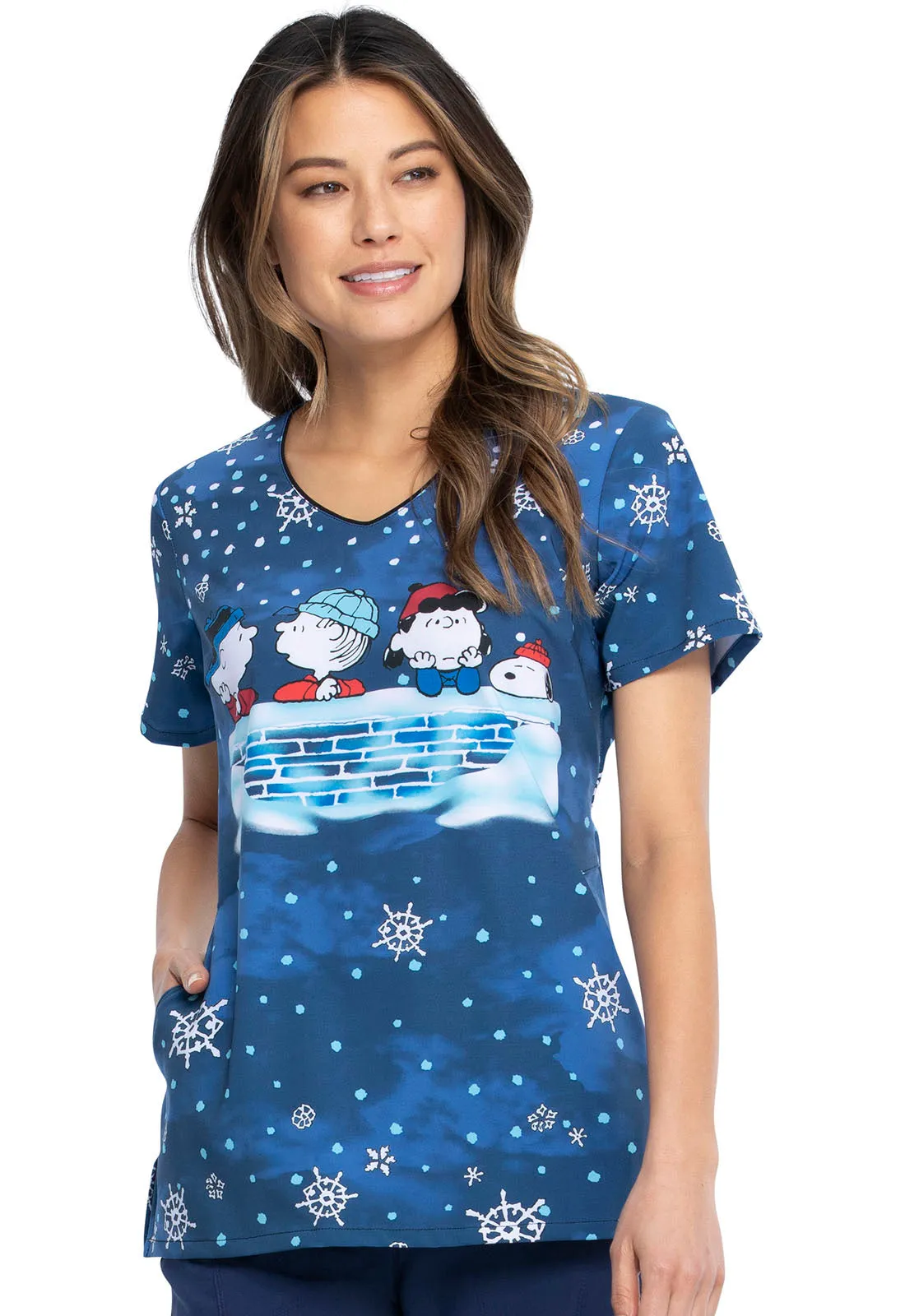 CHARLIE BROWN VNECK TOP IN MEANING OF LIFE