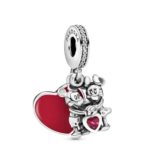 Charm colgante Pandora Minnie y Mickey con Amor - 797769CZR