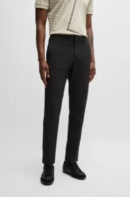 Chinos slim fit de tejido multielástico de planchado fácil