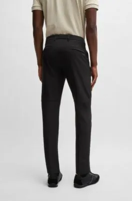 Chinos slim fit de tejido multielástico de planchado fácil