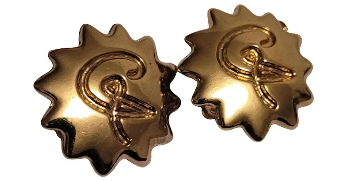 Christian Lacroix Pendientes Dorado 
