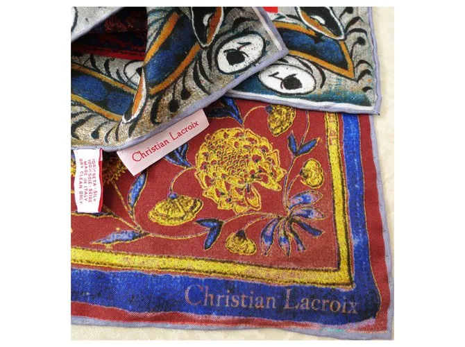 CHRISTIAN LACROIX SUBLIME ANCHO CUADRADO DE SEDA, CRISTIAN LACROIX 