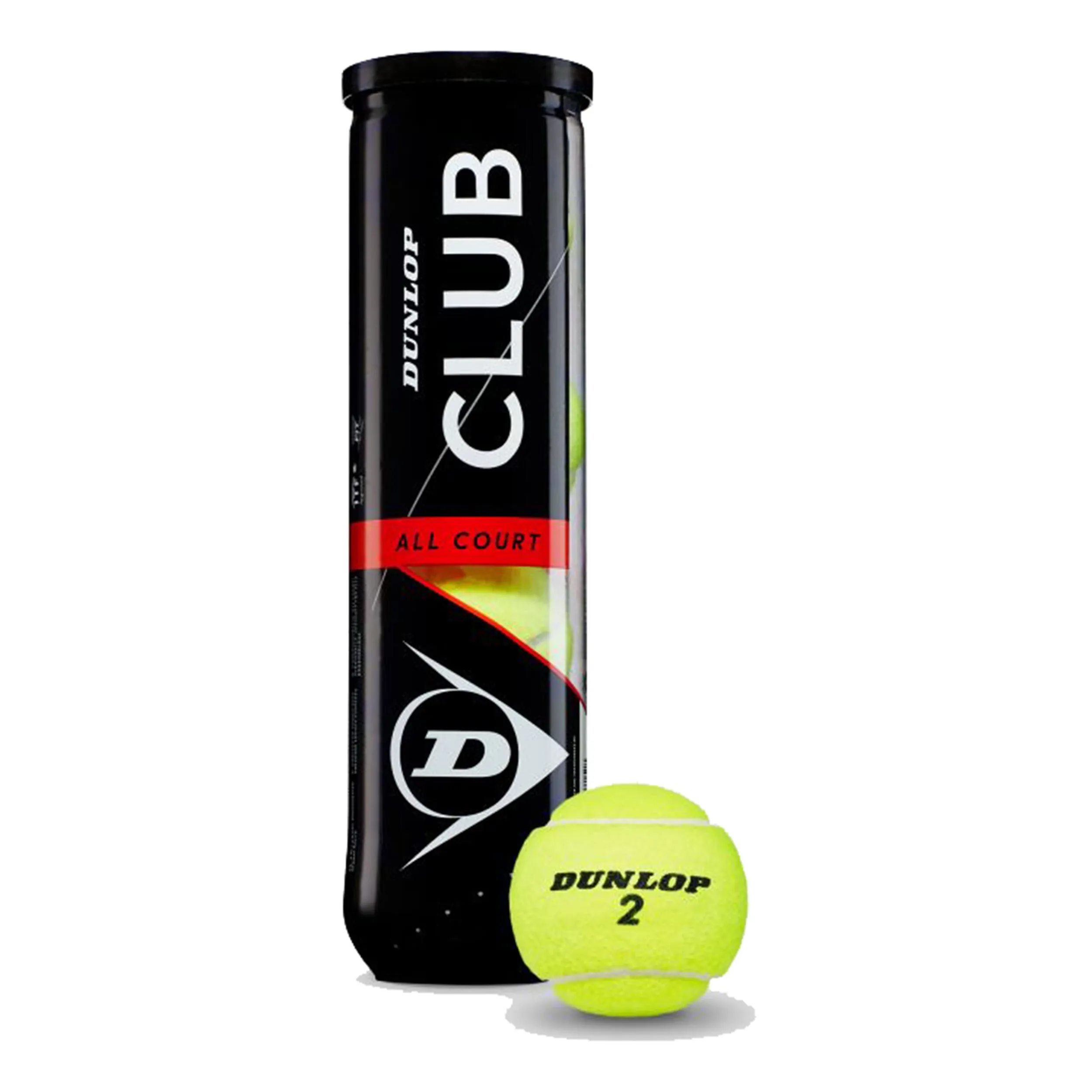 Club All Court Bote De 4 Pelotas